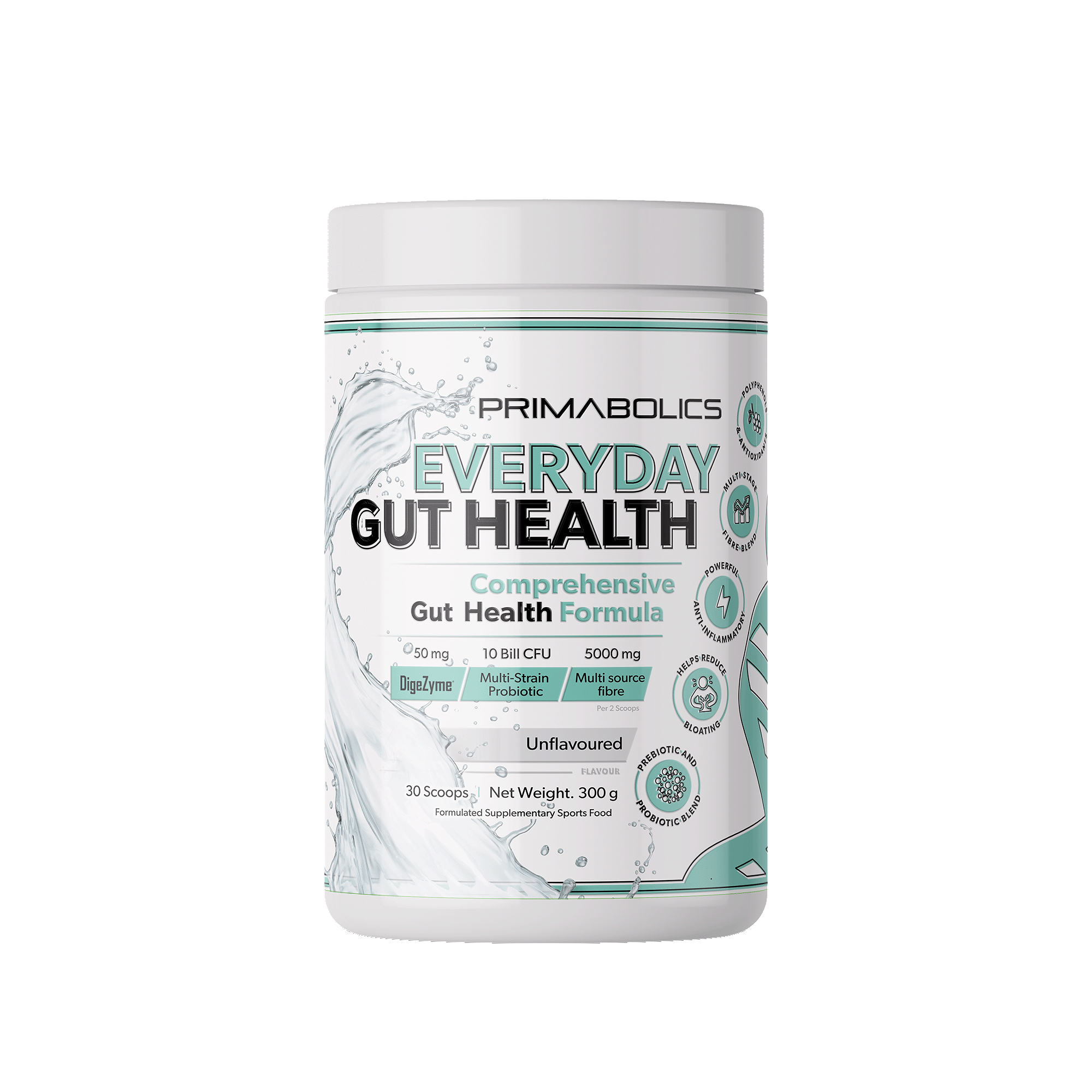 Primabolics everyday gut health digestive support capsules by Primabolics