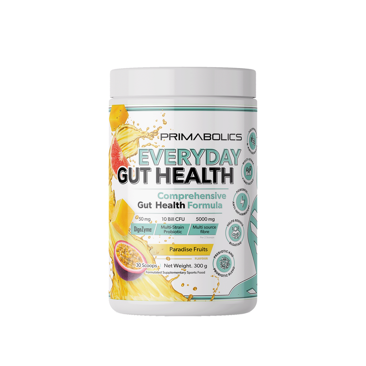 Primabolics everyday gut health digestive support capsules by Primabolics