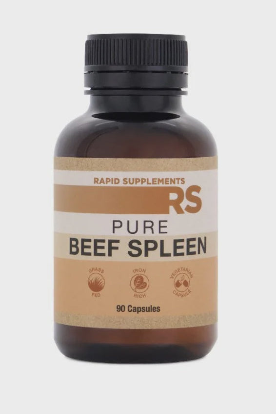 Rapid supplements grass-fed beef spleen by Rapid Supplements