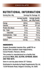 Rapid supplements cream of rice cereal fortified with iron by Rapid Supplements