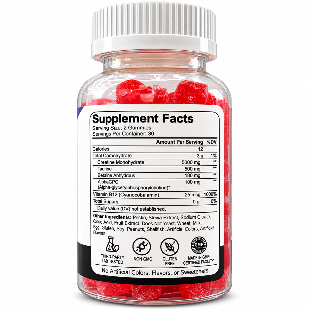 Creatine Gummies By Alpha Performance