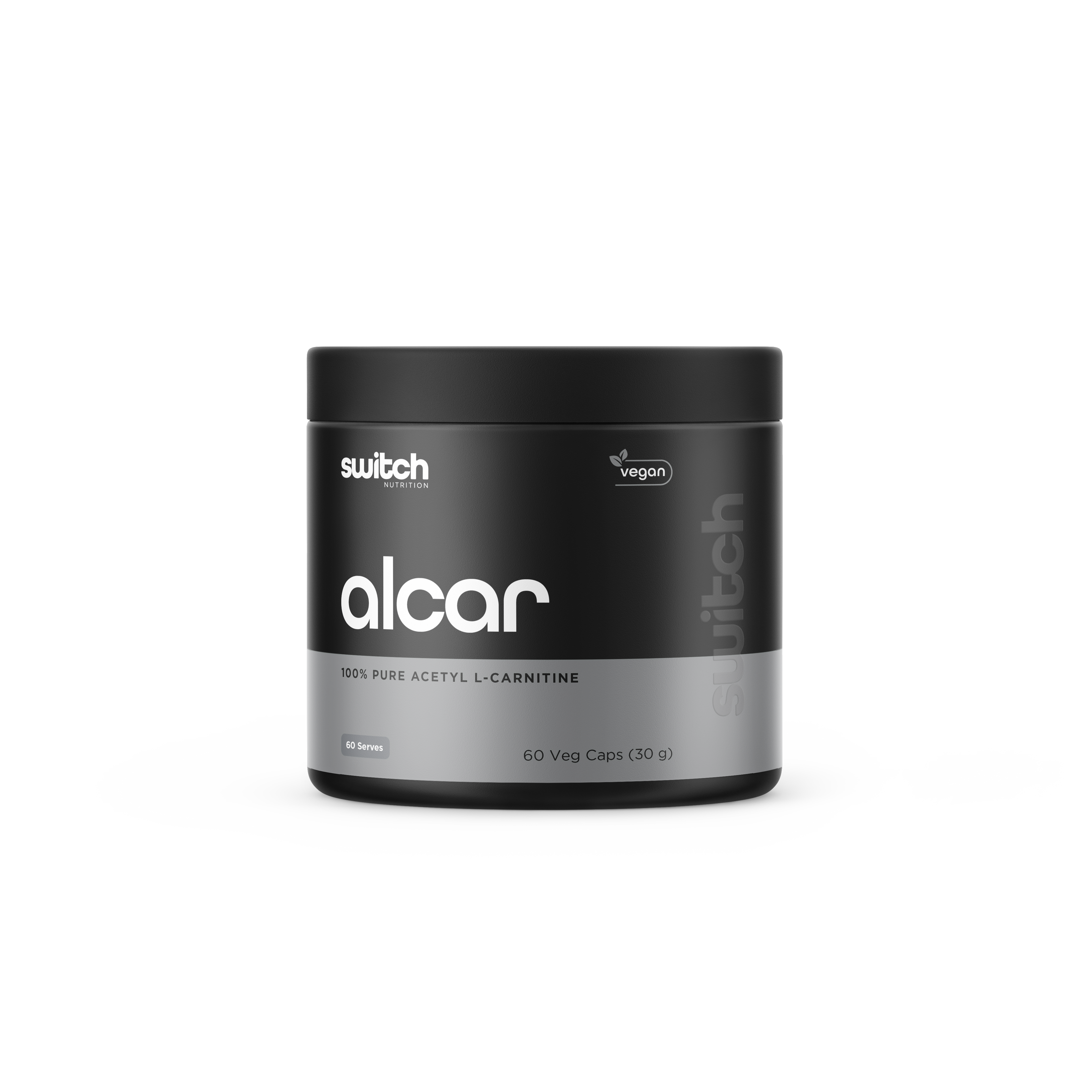 Switch Nutrition Acetyl-L-Carnitine ALCAR dietary supplement 60 serves by Switch nutrition