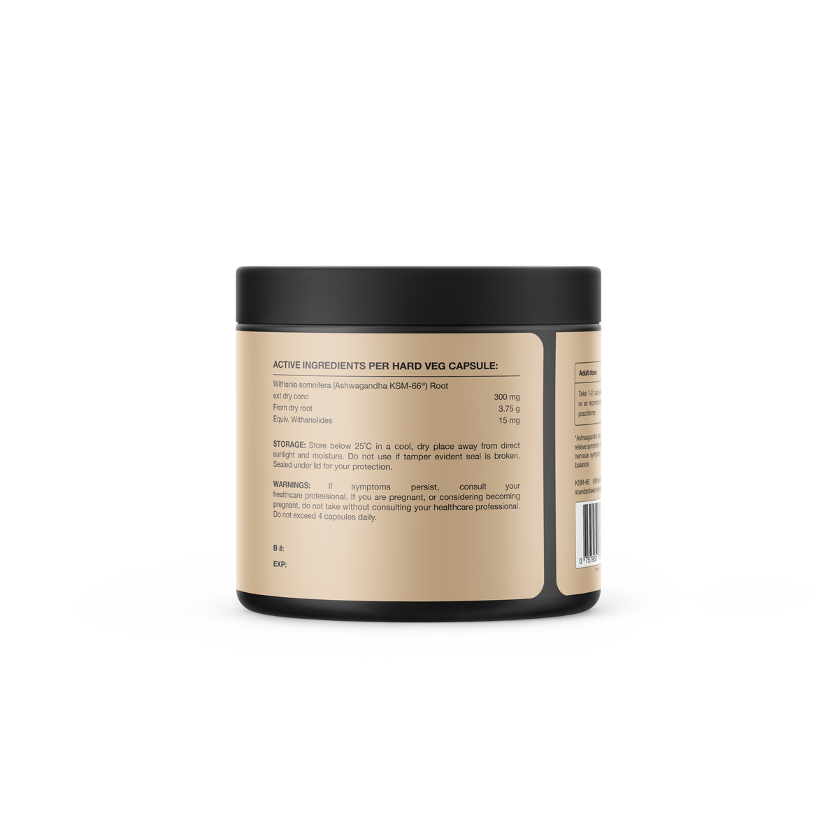 Switch Nutrition Ashwagandha KSM-66 Root Extract 60 Capsules by Switch nutrition