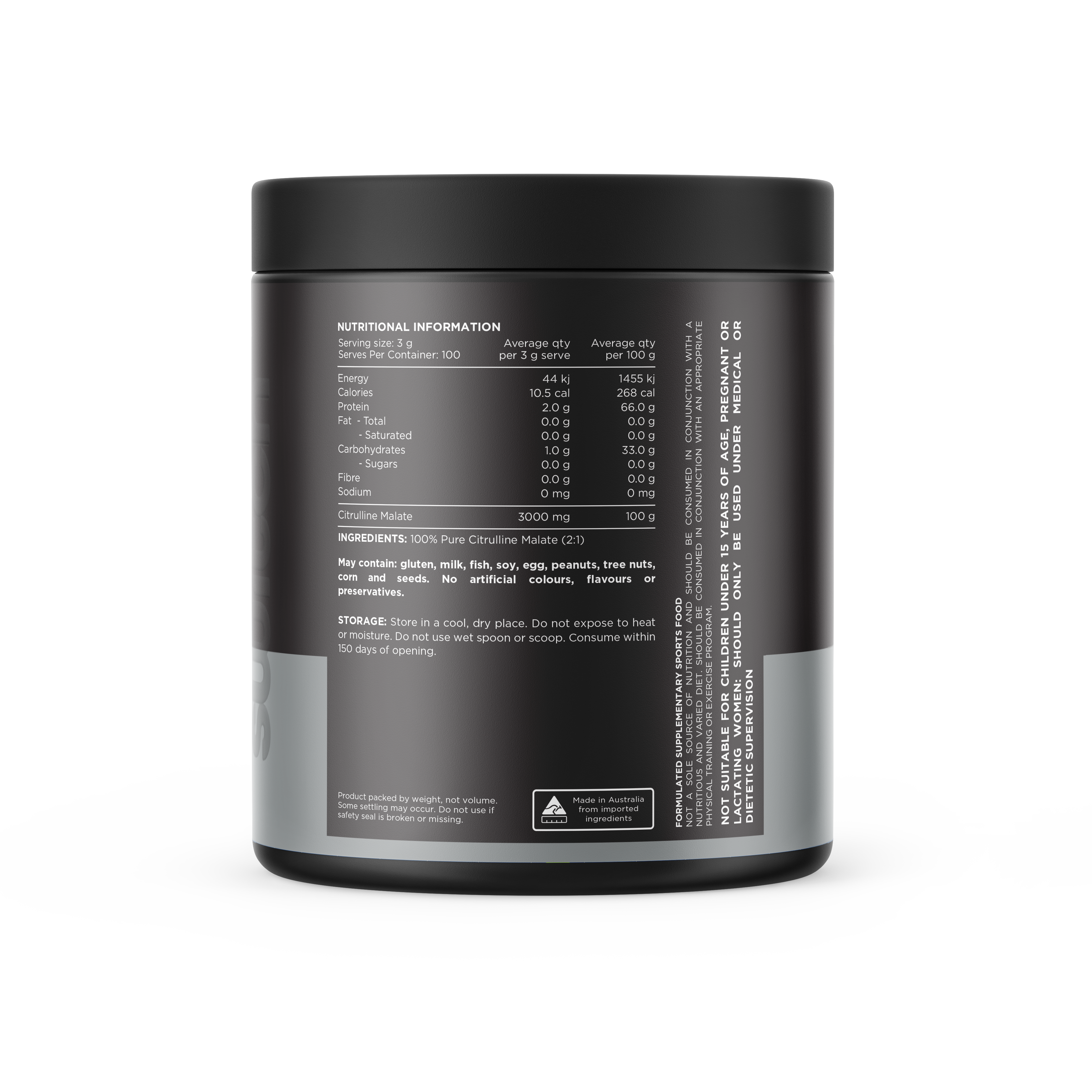 Switch nutrition citrulline malate powder 100 serves by Switch nutrition