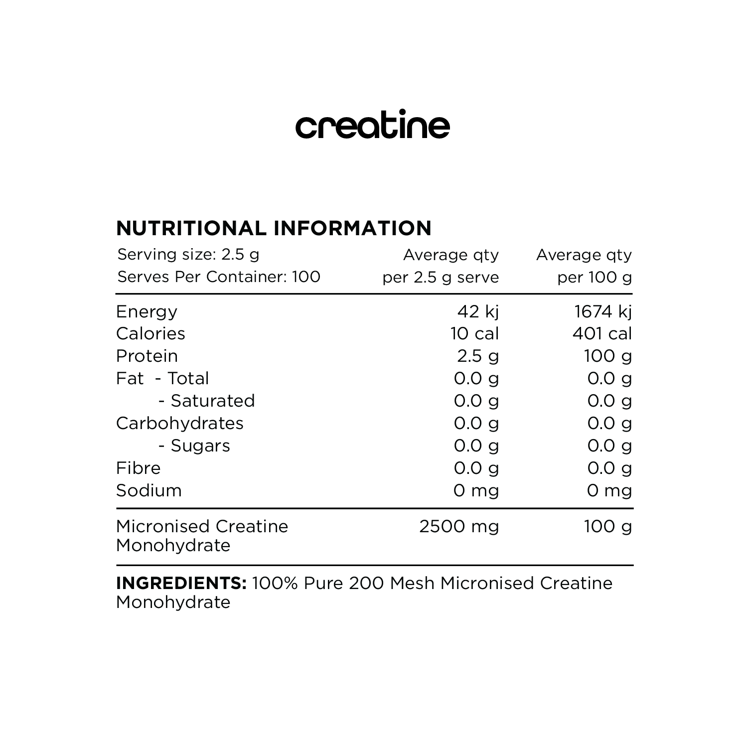 Switch nutrition creatine by Switch nutrition