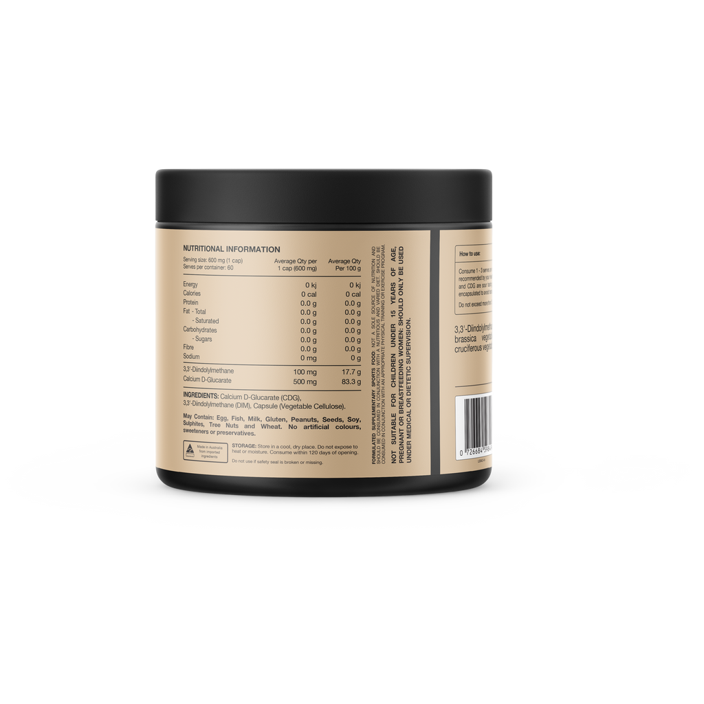 Switch nutrition dim diindolylmethane capsules by Switch nutrition