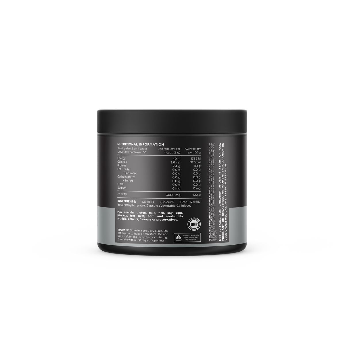 Switch nutrition HMB muscle support 120 capsules by Switch nutrition