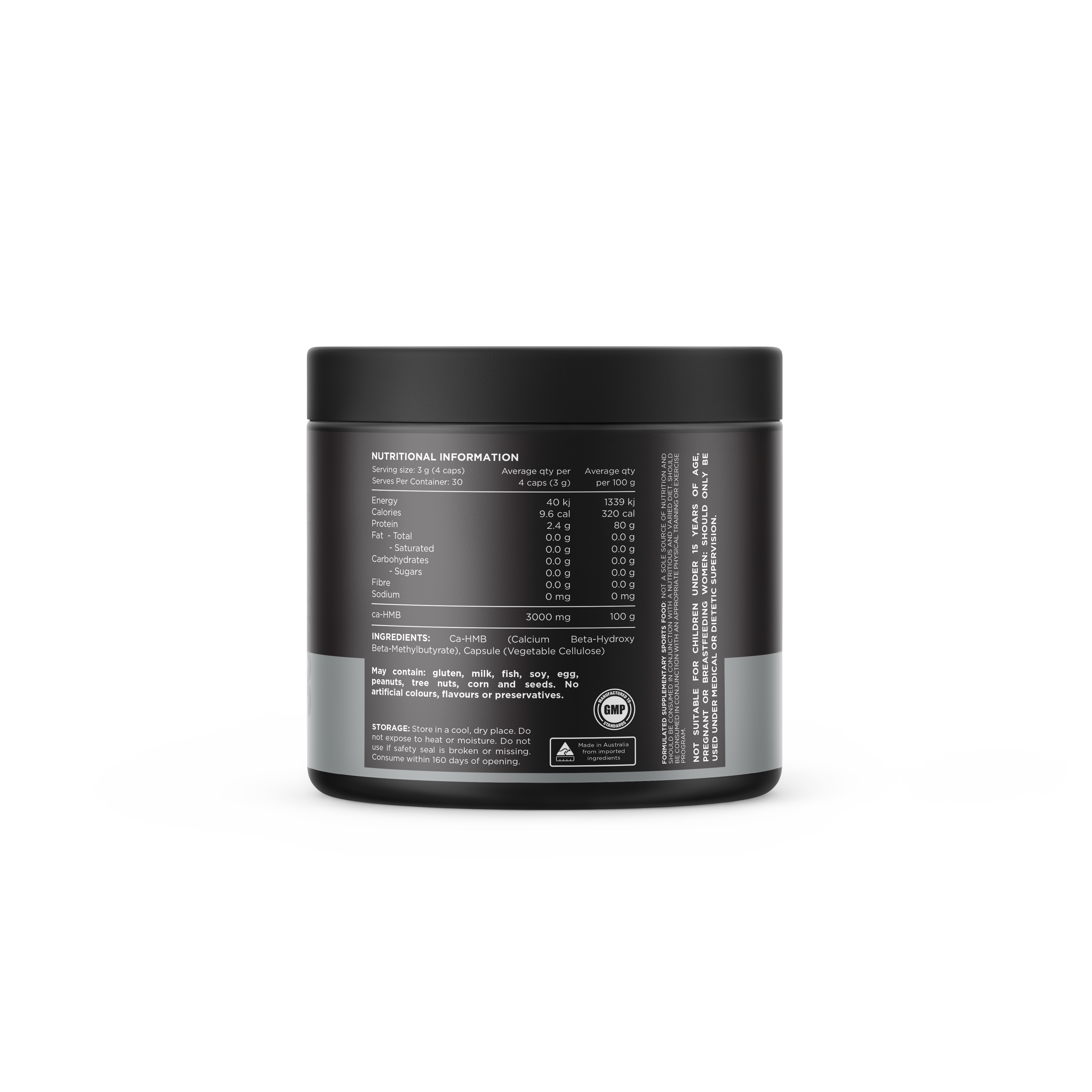 Switch nutrition HMB muscle support 120 capsules by Switch nutrition