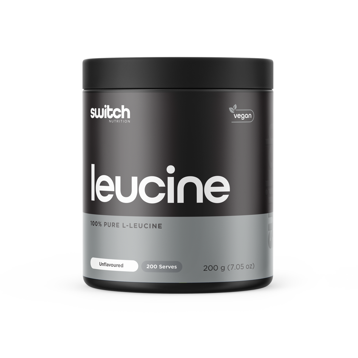 Switch Nutrition Leucine 100% Pure L-Leucine Powder 200 g by Switch nutrition