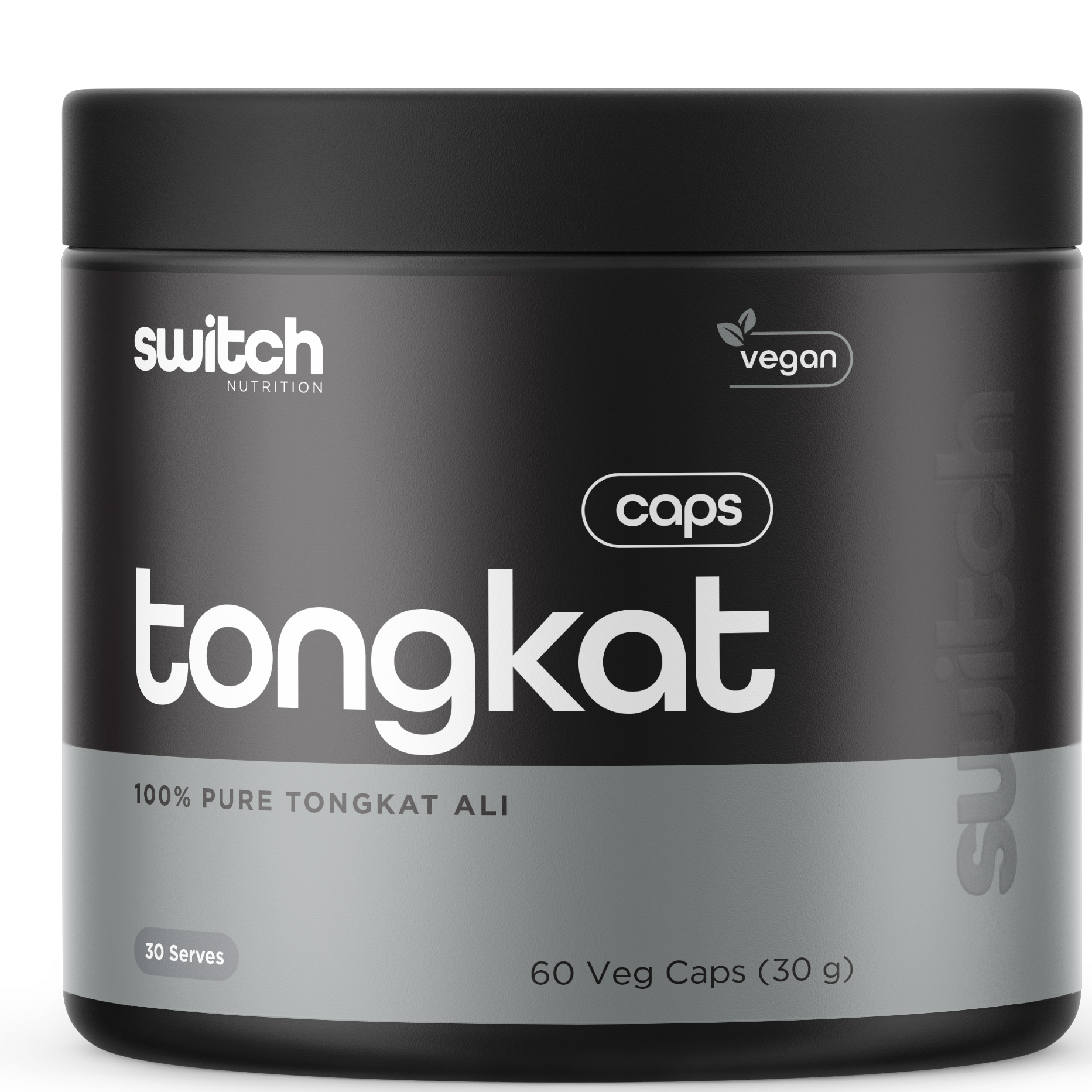Switch nutrition tongkat ali capsules by Switch nutrition
