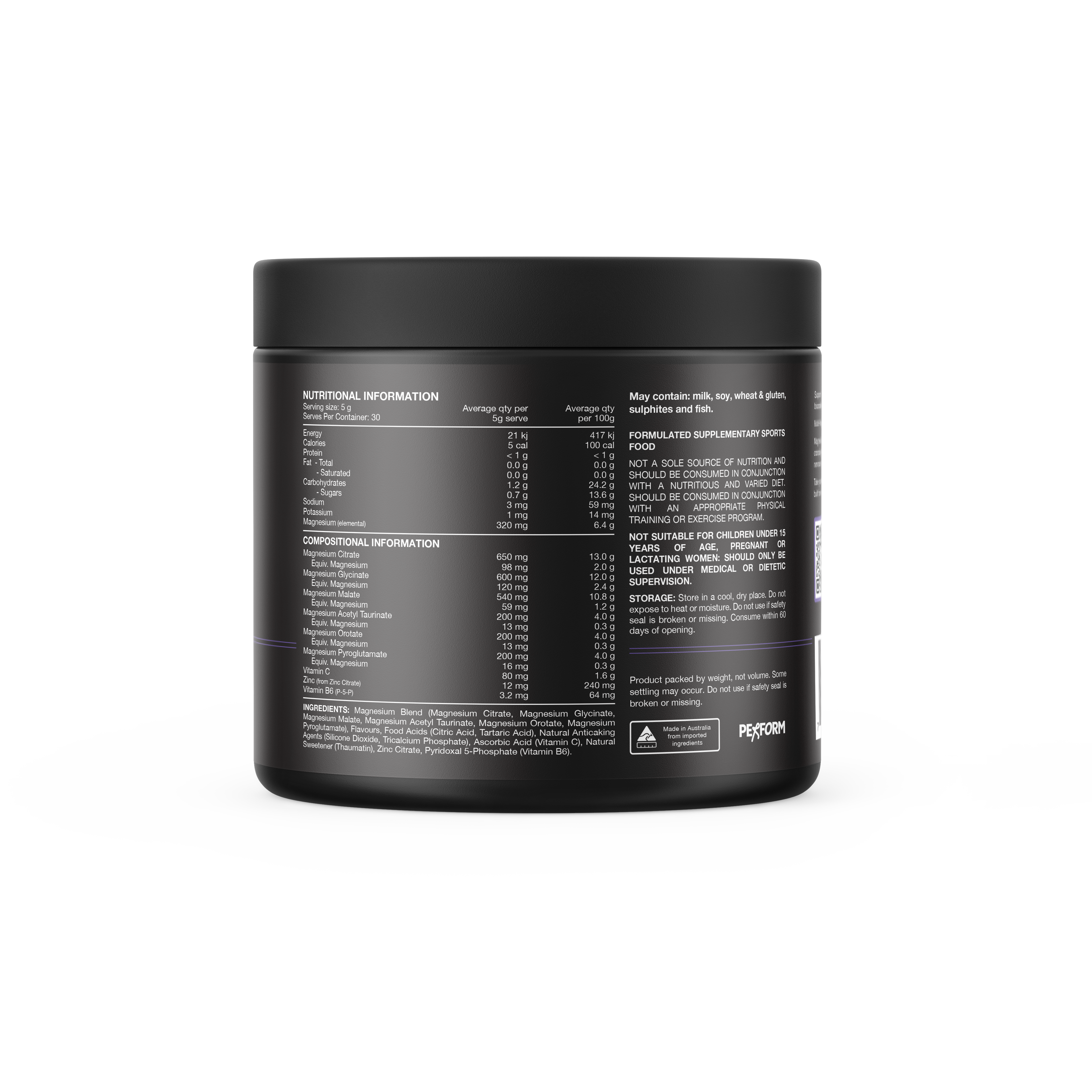 Switch nutrition multi mag peform magnesium complex by Switch nutrition