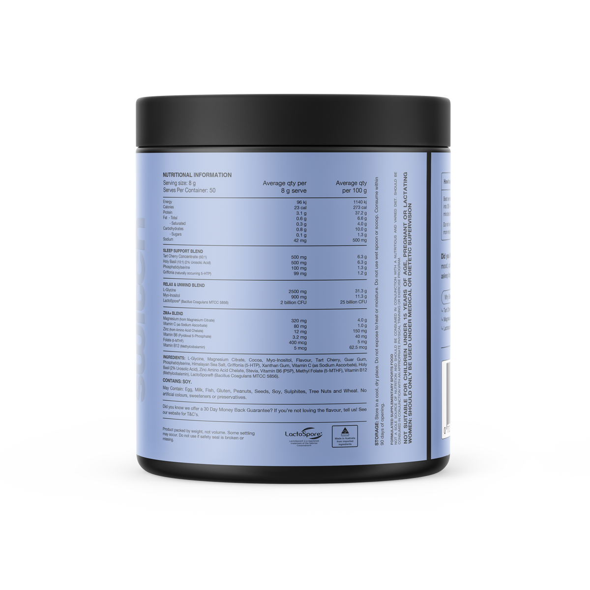 Switch nutrition night formula aid by Switch nutrition