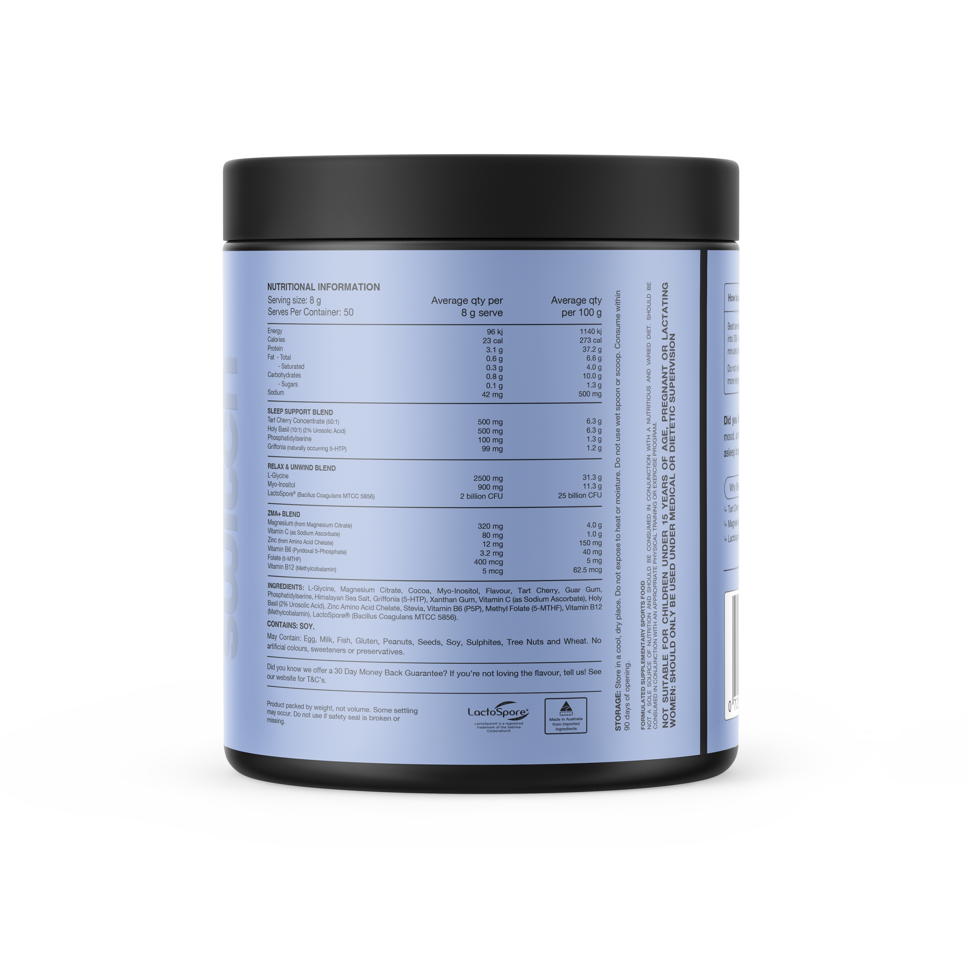 Switch nutrition night formula aid by Switch nutrition