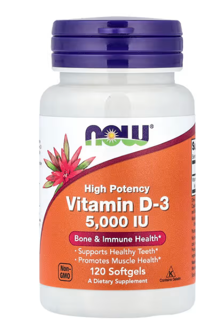 California Gold  Vitamin D3 5,000IU 90 Caps