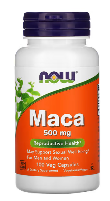 Now foods maca root 500 mg capsules 60 capsules by Now Foods