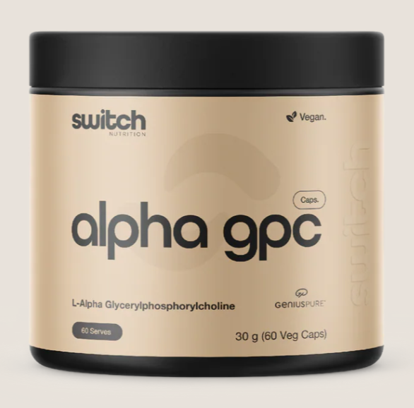 Switch Nutrition Alpha GPC dietary supplement 60 servings by Switch nutrition
