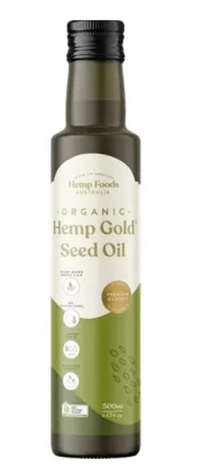 Organic Hemp Gold Seed Oil 500 mL