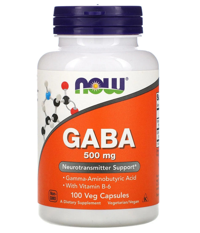Gaba 500mg By Now Foods