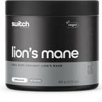 Switch Nutrition Lion's Mane Powder 100 Percent Mushroom Extract by Switch nutrition