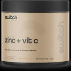 Switch nutrition zinc and vitamin c daily capsule by Switch nutrition