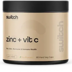 Switch nutrition zinc and vitamin c daily capsule by Switch nutrition