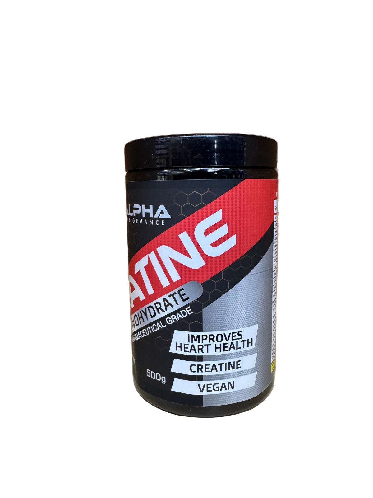 Alpha performance creatine powder 500 g by Alpha Performance