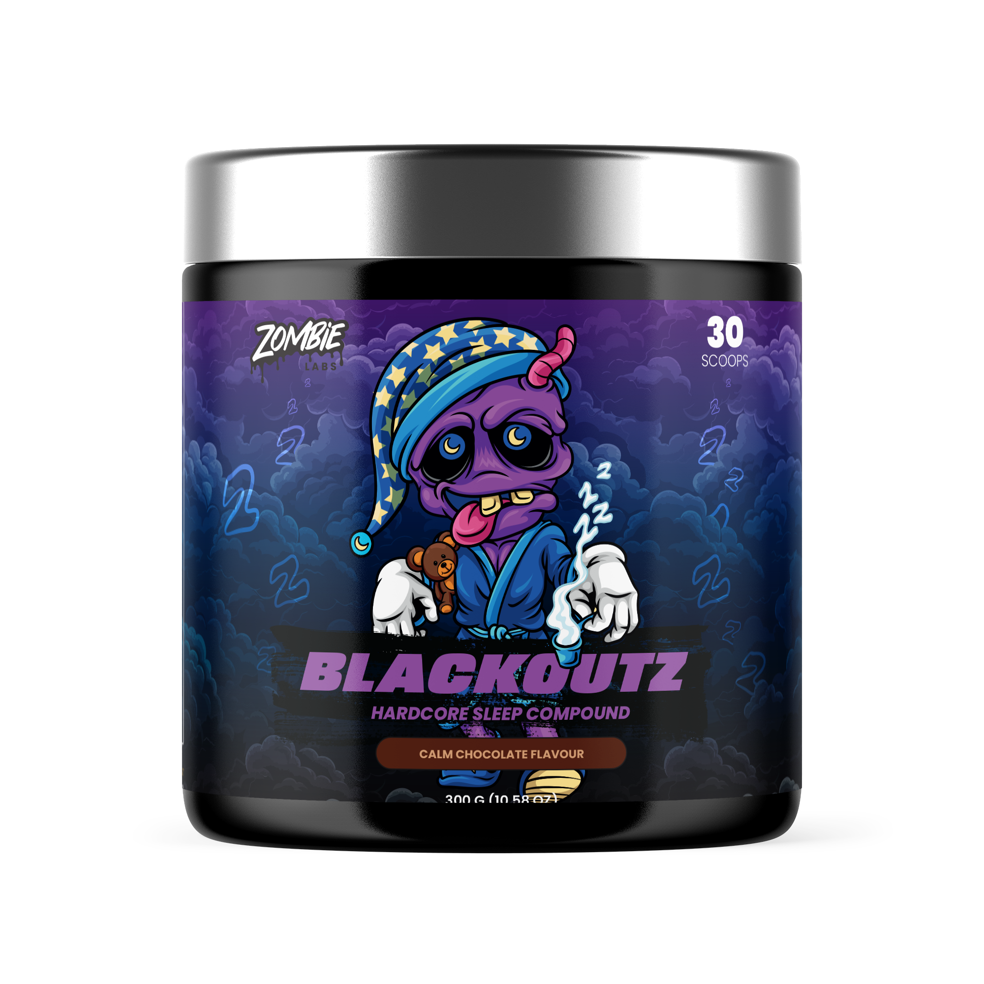 Zombie Labs Blackout Sleep Shield Sleep Mask Light Blocking Night Rest And Deep Sleep by Zombie Labs