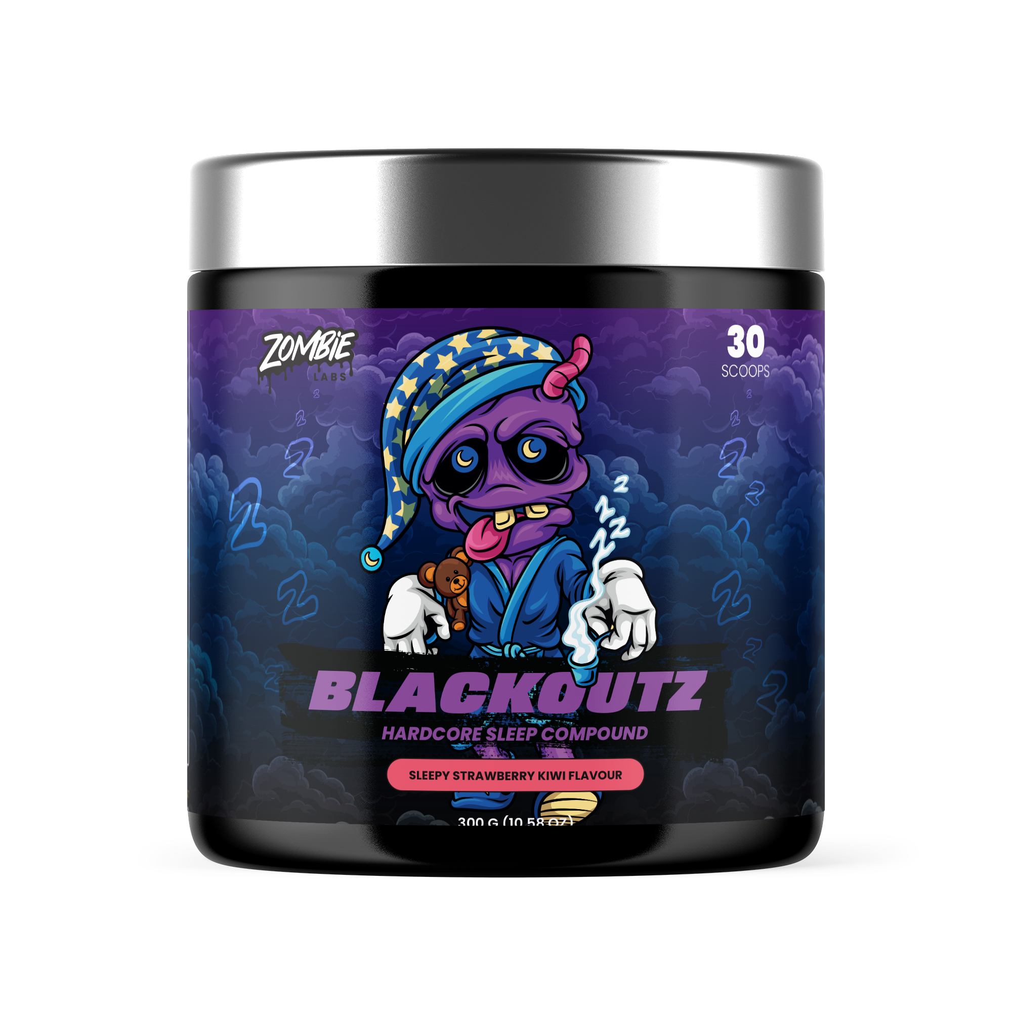 Zombie Labs Blackout Sleep Shield Sleep Mask Light Blocking Night Rest And Deep Sleep by Zombie Labs