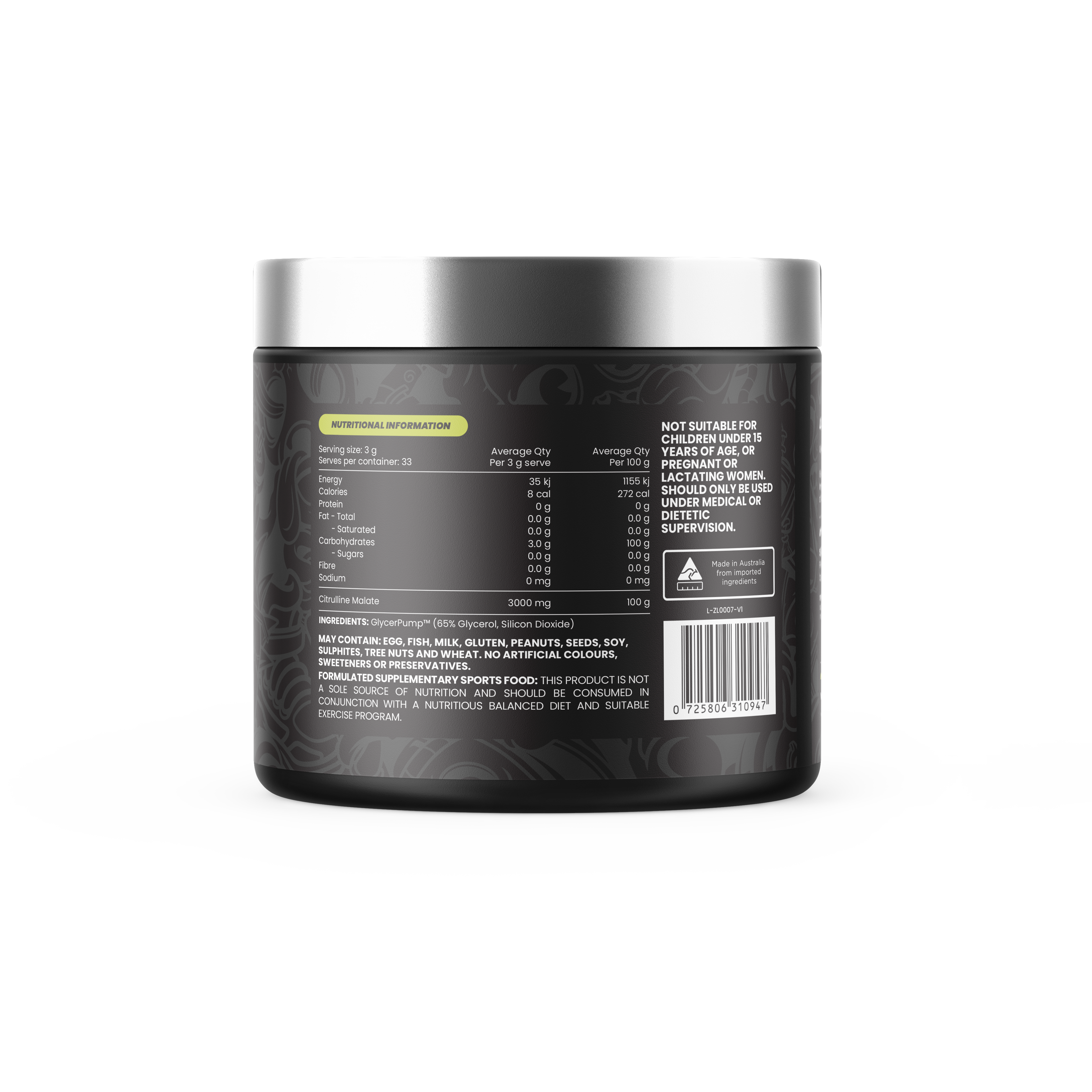 Zombie labs glycerol clear odourless liquid by Zombie Labs