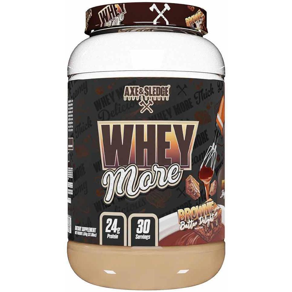 Axe and sledge whey more protein powder 30 serves by Not specified