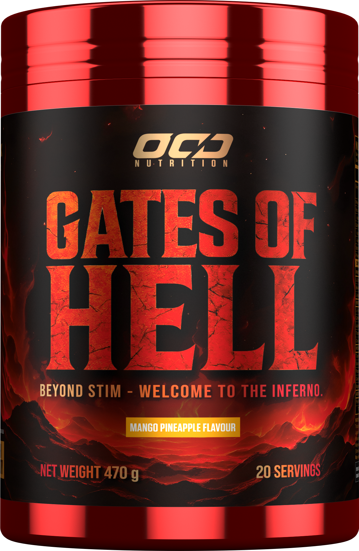 OCD Nutrition Gates of Hell pre workout by OCD