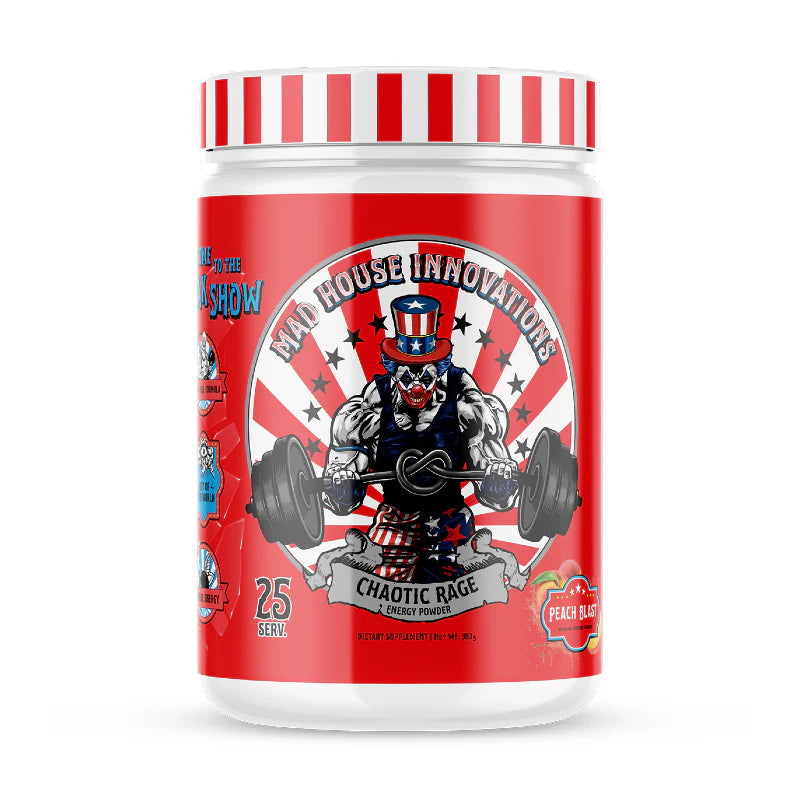 Mad House Chaotic Rage Preworkout 25 Serves by Mad House