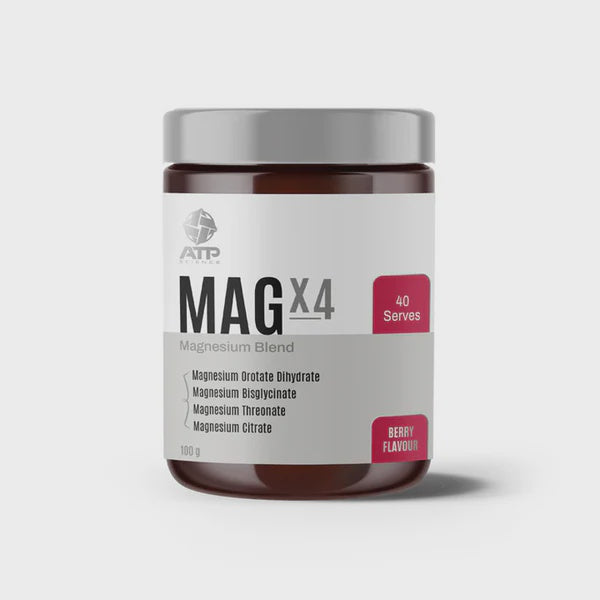 ATP science magx4 magnesium supplement four-form complex by ATP SCIENCE