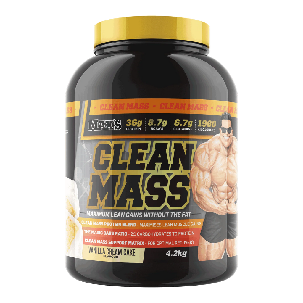 CLEAN MASS - MAX'S SUPPLEMENTS