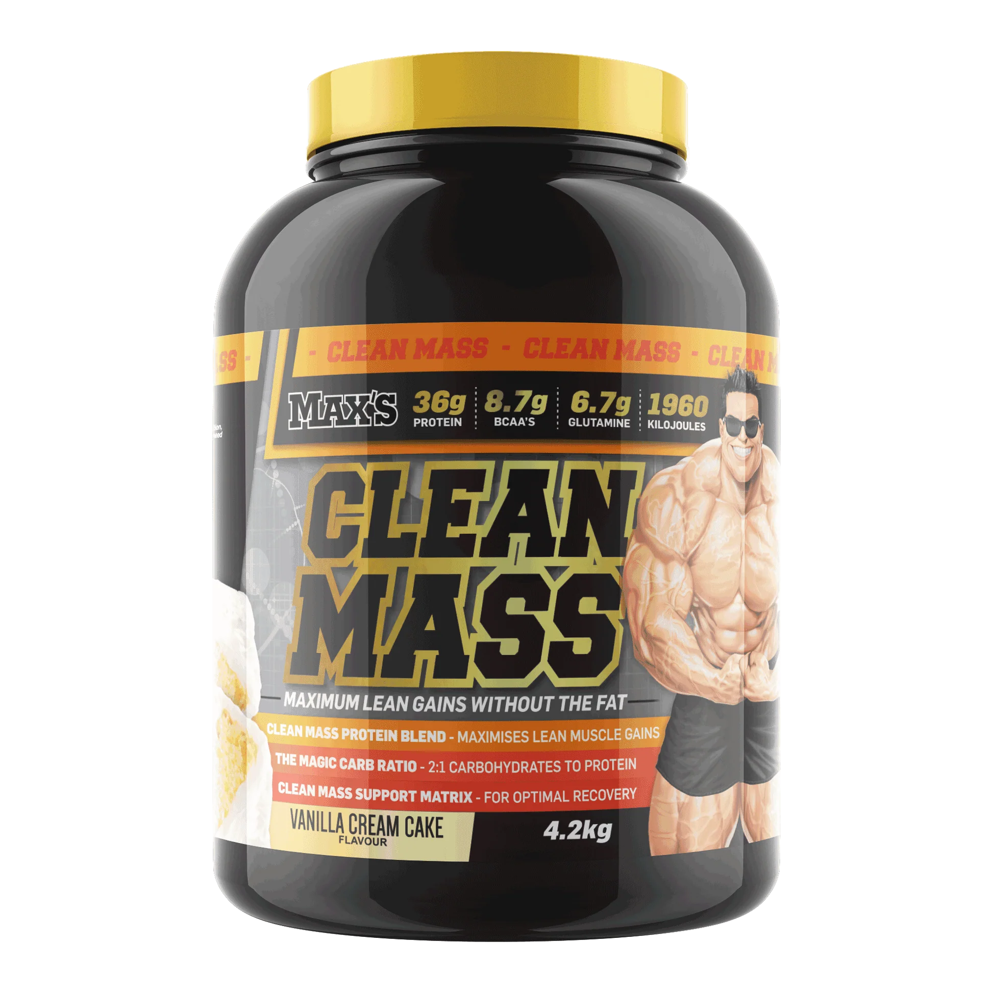 CLEAN MASS - MAX'S SUPPLEMENTS