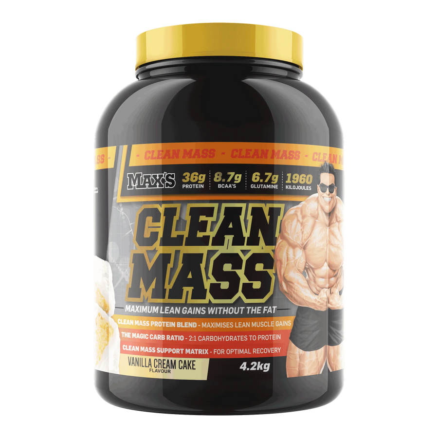 CLEAN MASS - MAX'S SUPPLEMENTS