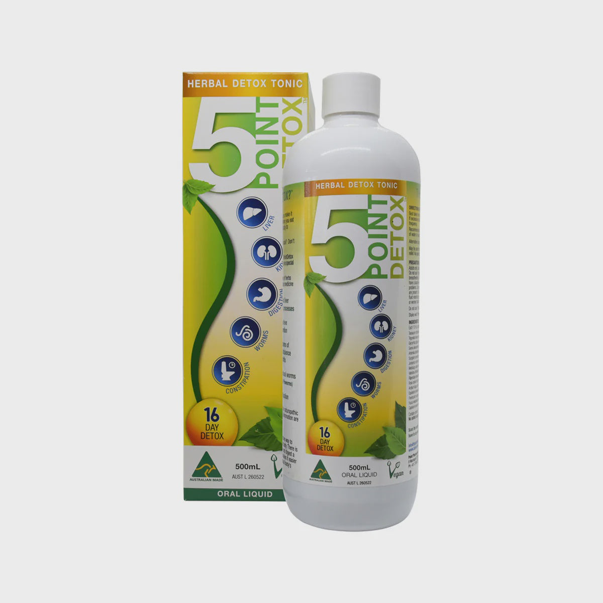 5 Point Herbal Detox Tonic