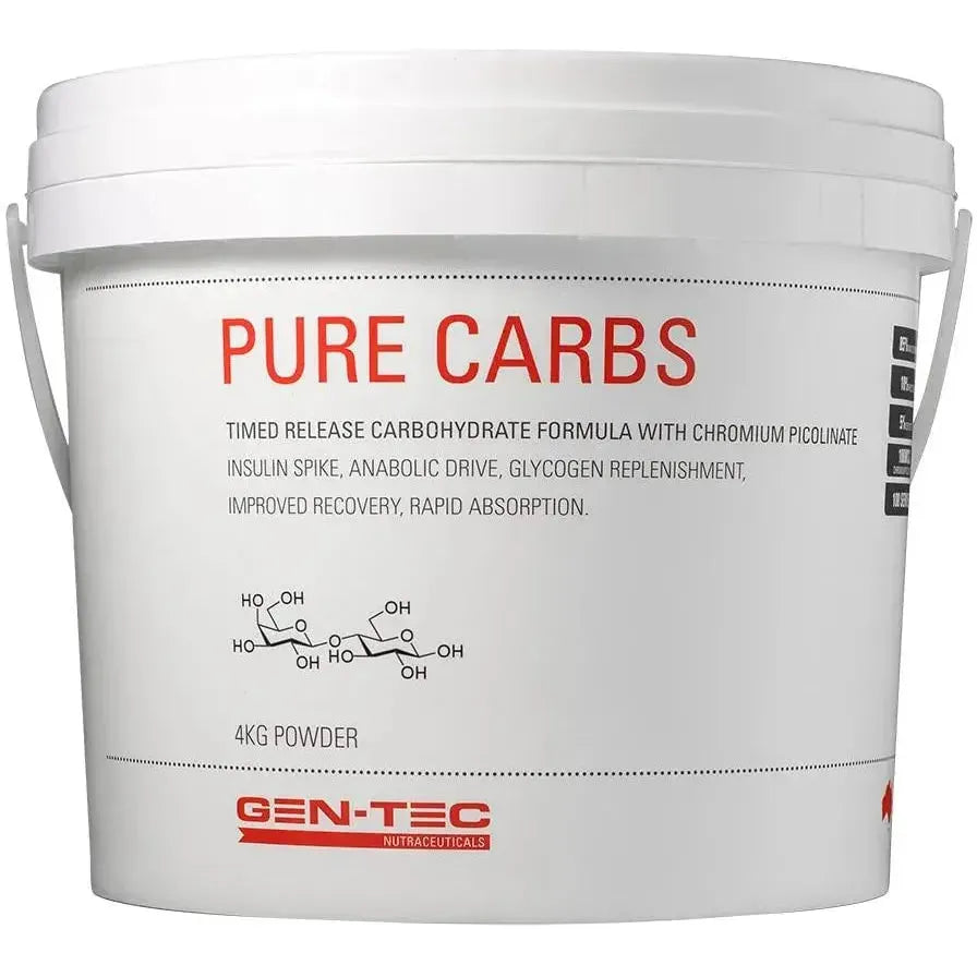 Gen tec pure carbs powder 85% maltodextrin chromium by GENTECH