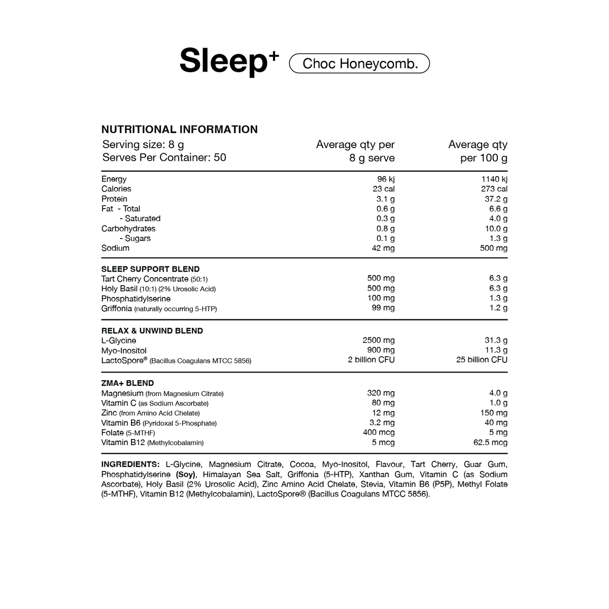 Switch nutrition  night formula  aid by Switch nutrition