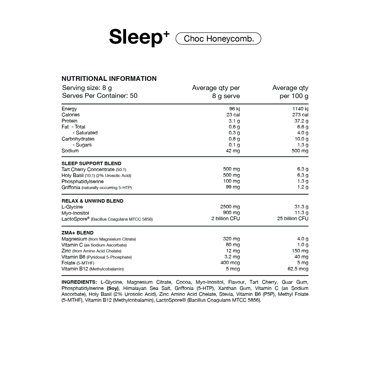 Switch nutrition  night formula  aid by Switch nutrition