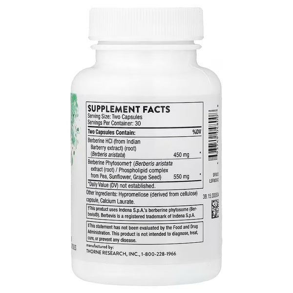 Thorne Berberine 60 Capsules