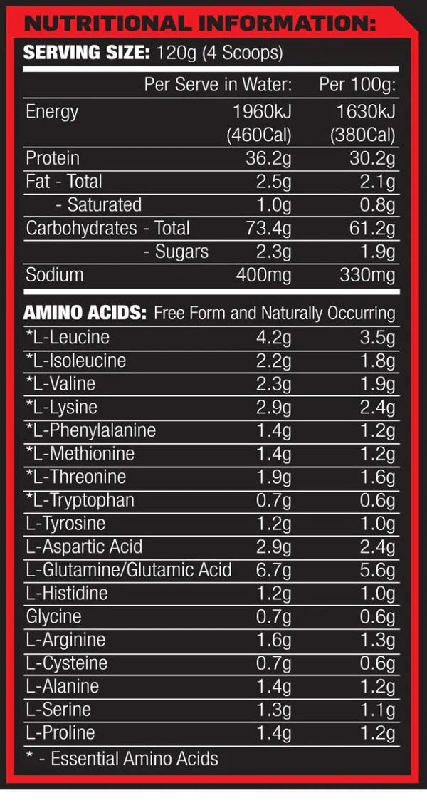CLEAN MASS - MAX'S SUPPLEMENTS