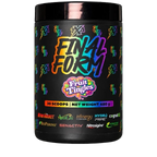 Final Form Fruit Tingles pre-workout tub, front label showing 30 scoops and 480 g